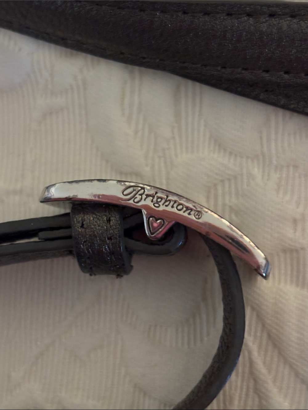 Brighton 12” x 9” leather bag - Picture 8 of 9